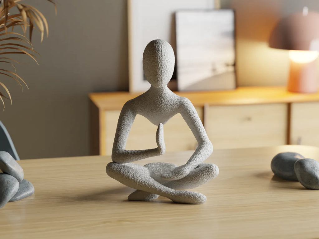 Adorno Escultura Abstracta Resonancia Celestial Meditación