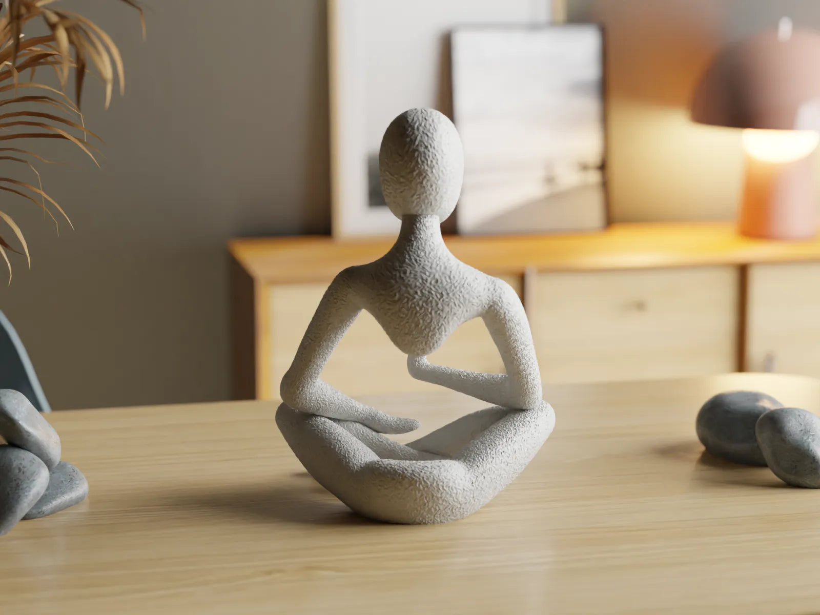 Adorno Escultura Abstracta Resonancia Celestial Meditación