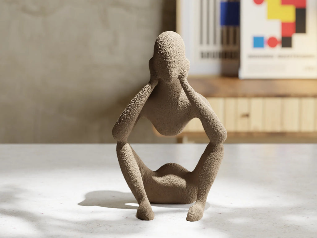 Adorno Escultura Abstracta Introspección Viaje Interior