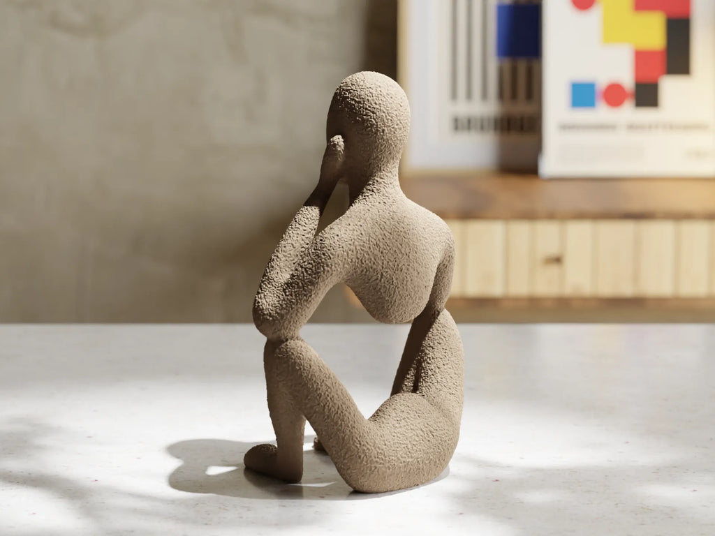 Adorno Escultura Abstracta Introspección Viaje Interior