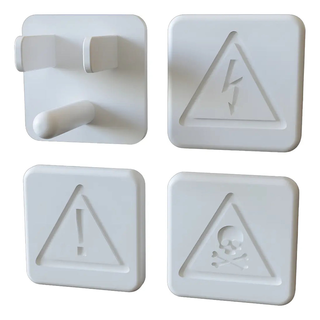 Tapa De Seguridad Para Enchufes Tipo B - Pack 6 unidades