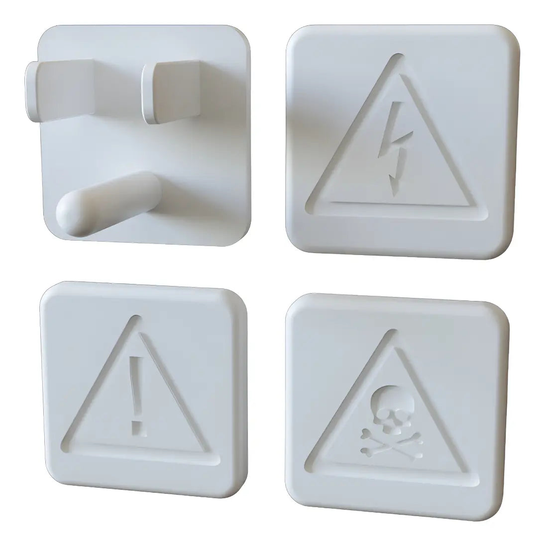 Tapa De Seguridad Para Enchufes Tipo B - Pack 6 unidades