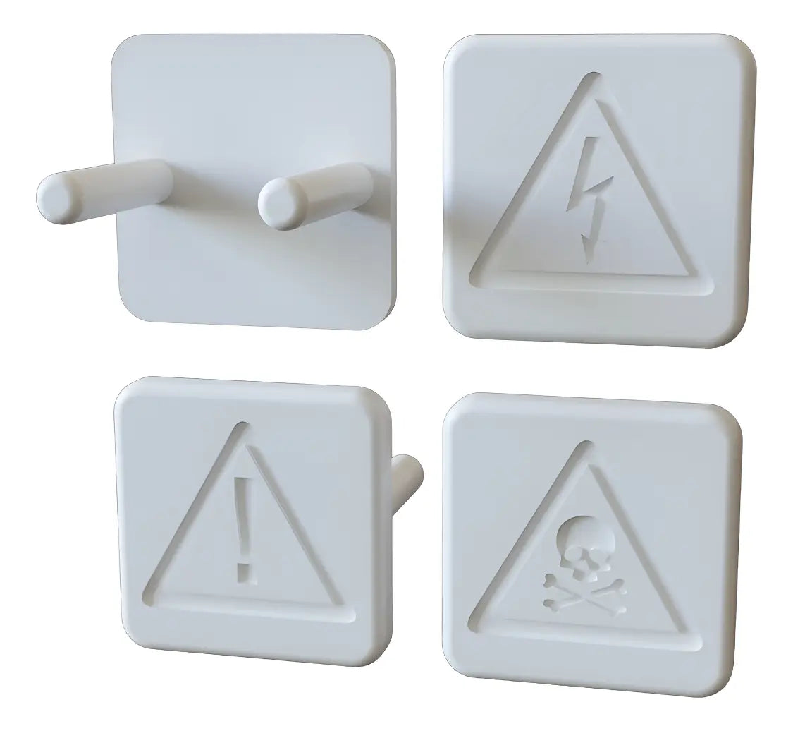 Tapa De Seguridad Para Enchufes Tipo C - Pack 6 unidades