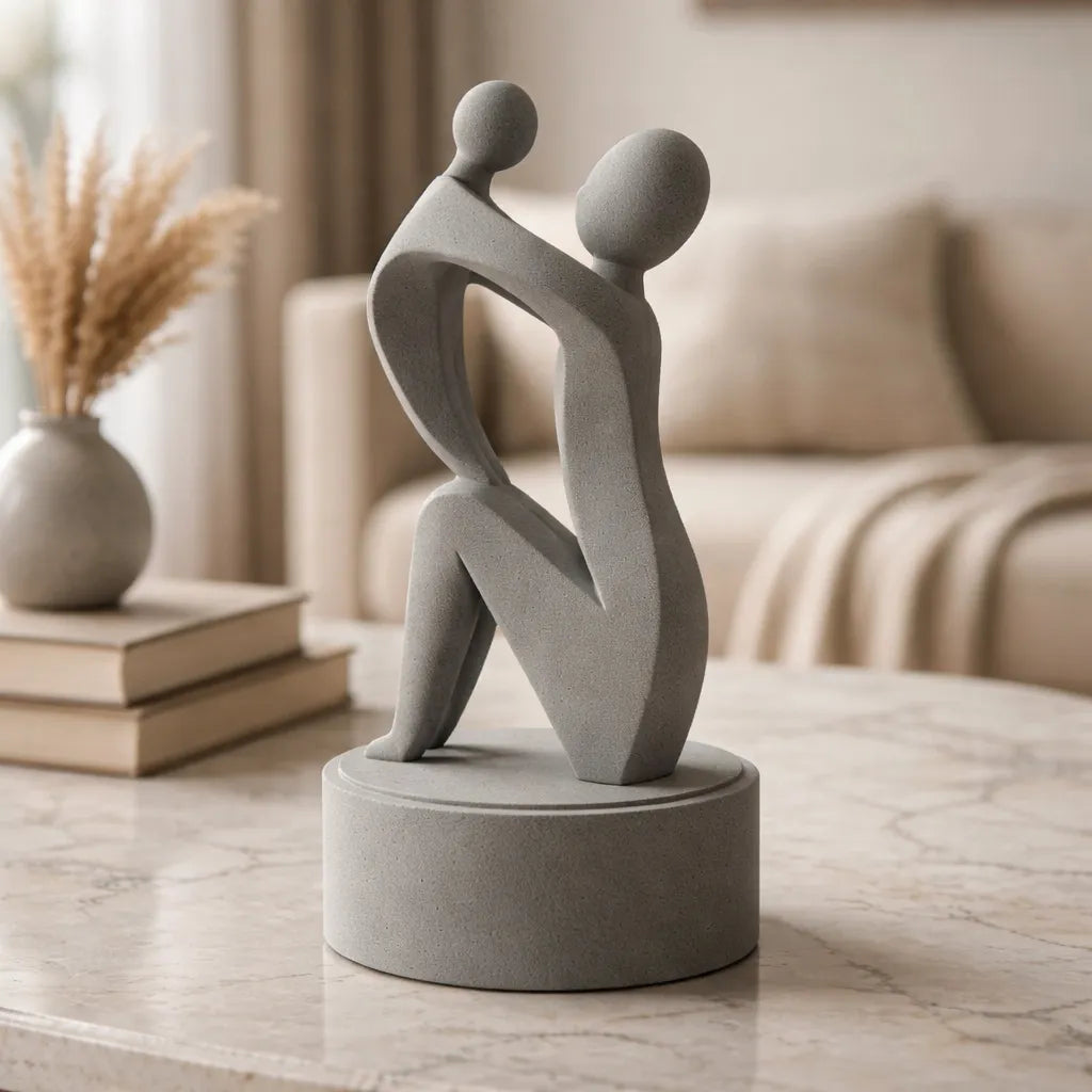 Estatua Decorativa Madre E Hijo Regalos Exclusivos