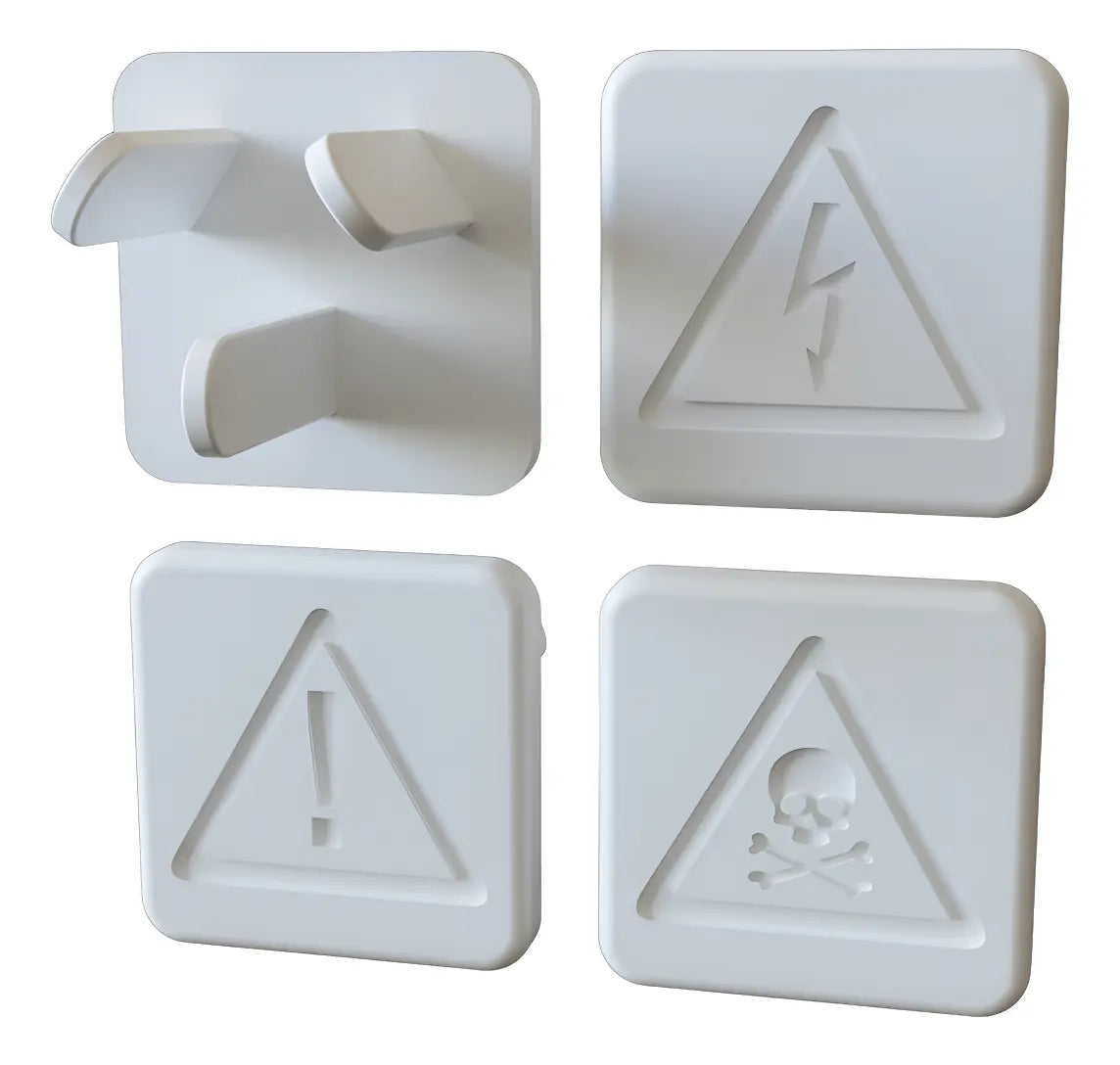 Tapa De Seguridad Para Enchufes Tipo I  - Pack 6 unidades