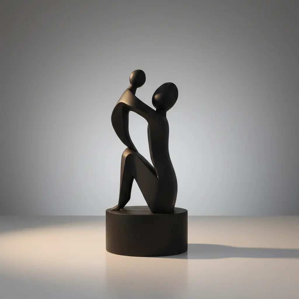 Estatua Decorativa Madre E Hijo Regalos Exclusivos