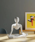 Adorno Escultura Abstracta De Meditación