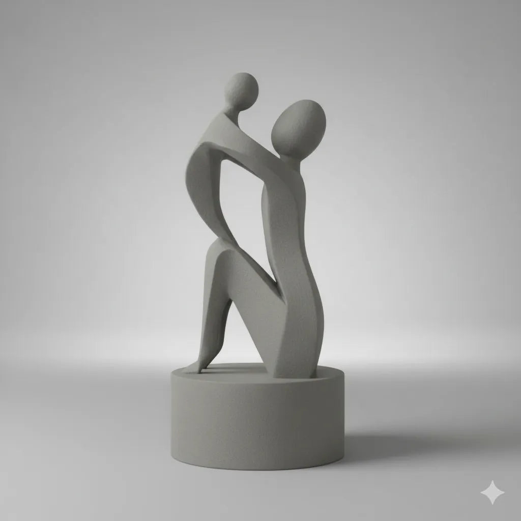 Estatua Decorativa Madre E Hijo Regalos Exclusivos