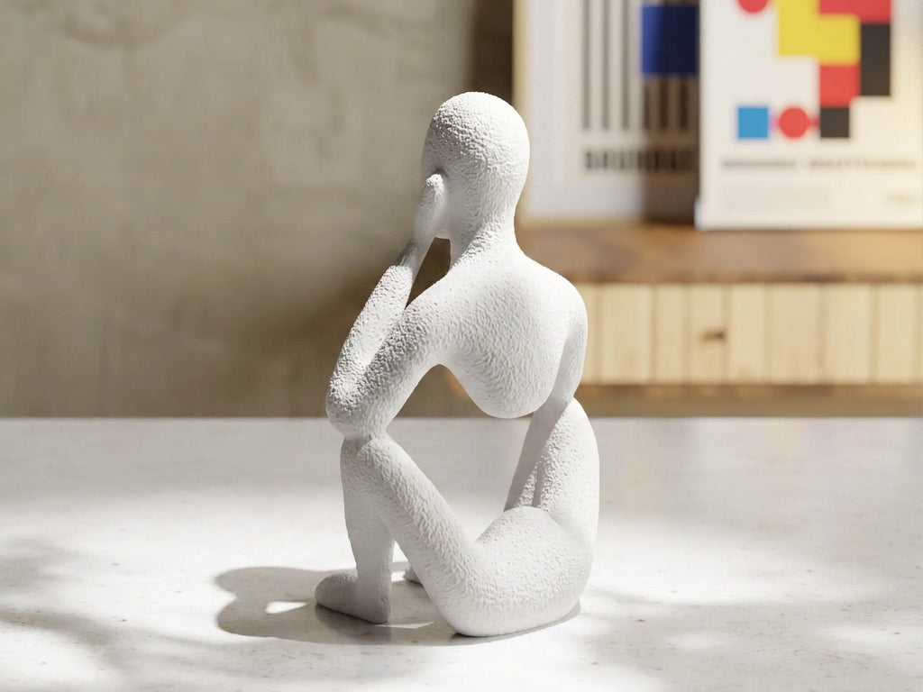 Adorno Escultura Abstracta Introspección Viaje Interior
